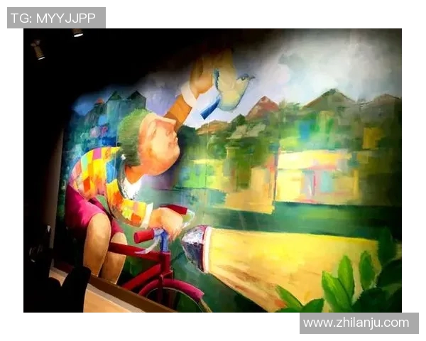 卡通风格油画展现足球明星男士个性魅力的艺术创作